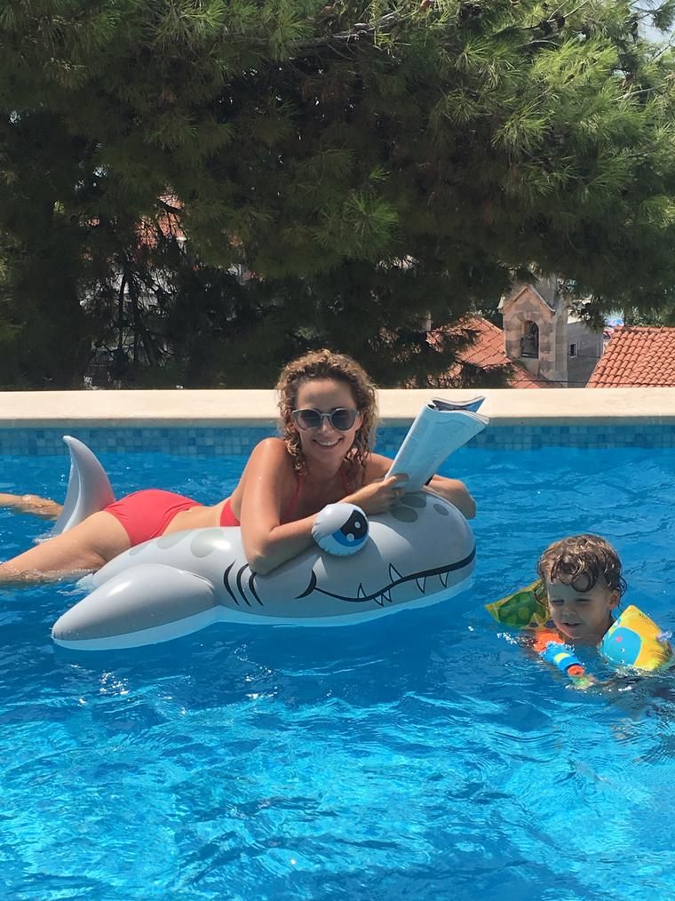 Monika Mrozowska w Chorwacji
